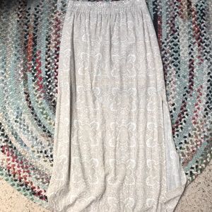 Patterned Old Navy Maxi Skirt